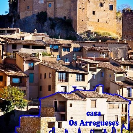 Casa Rural Os Arregueses Alquézar Esterno foto