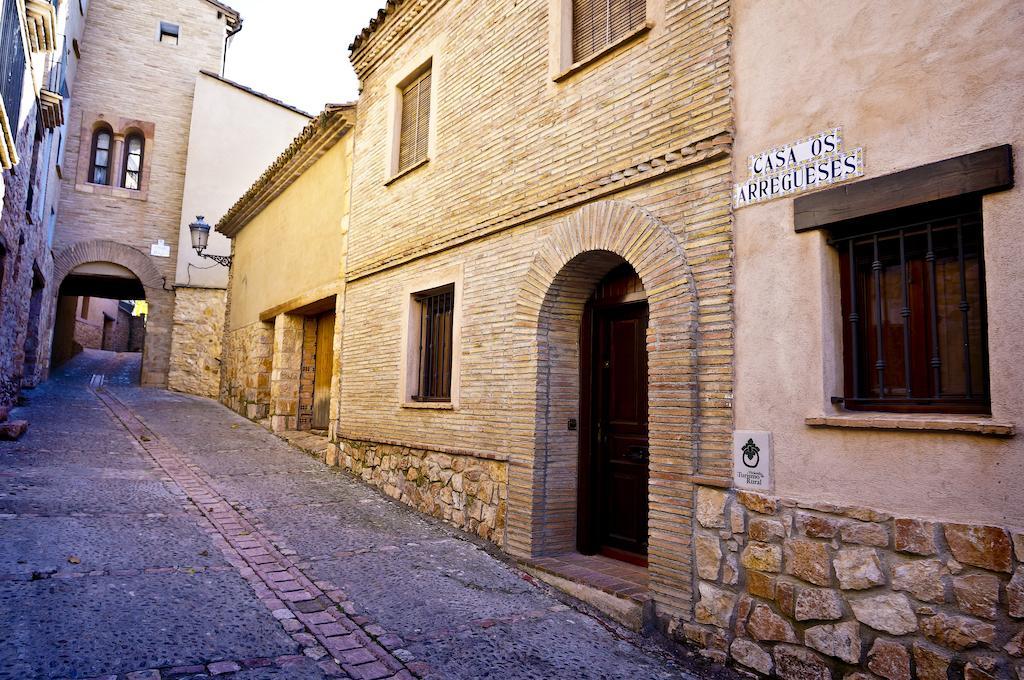 Casa Rural Os Arregueses Alquézar Esterno foto
